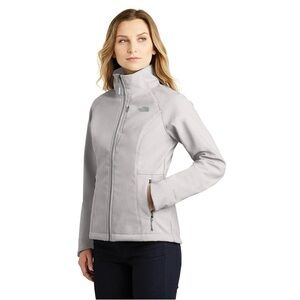 Womens NORTHFACE gray APEX barrier soft shell JACKET COAT small GUC